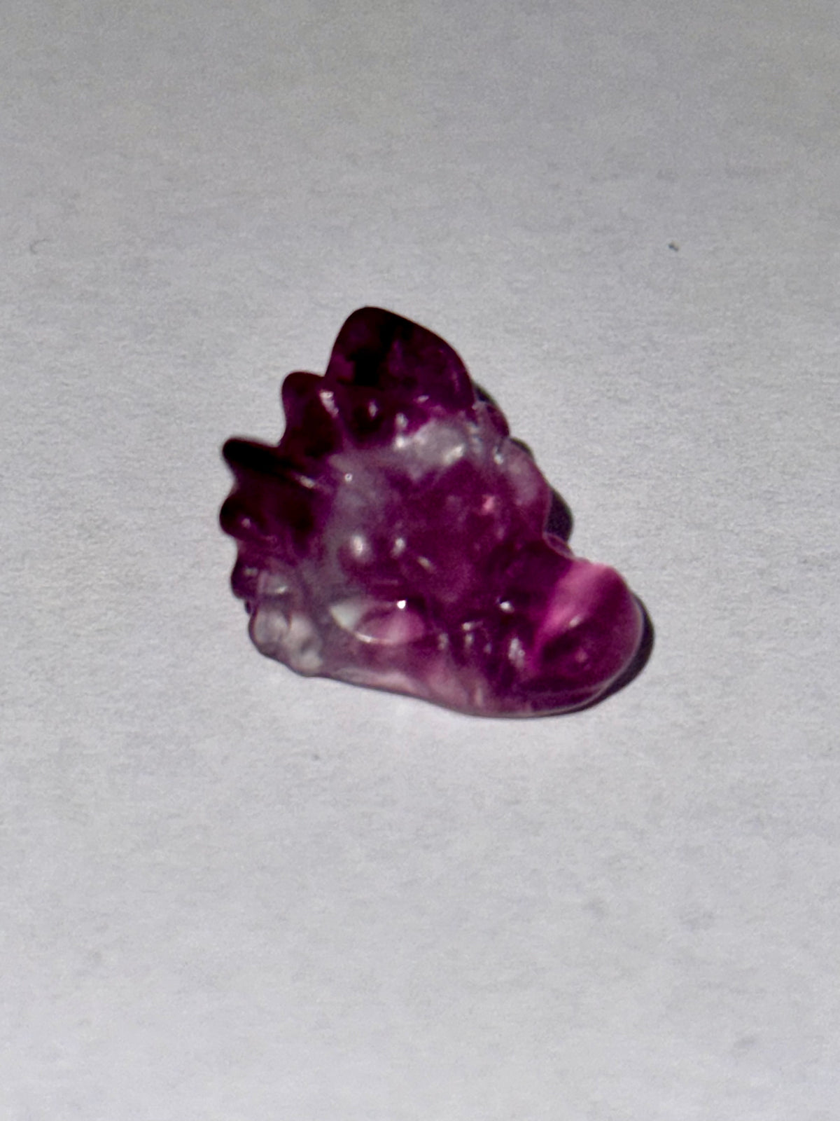 Mini Fluorite Dragon Skull
