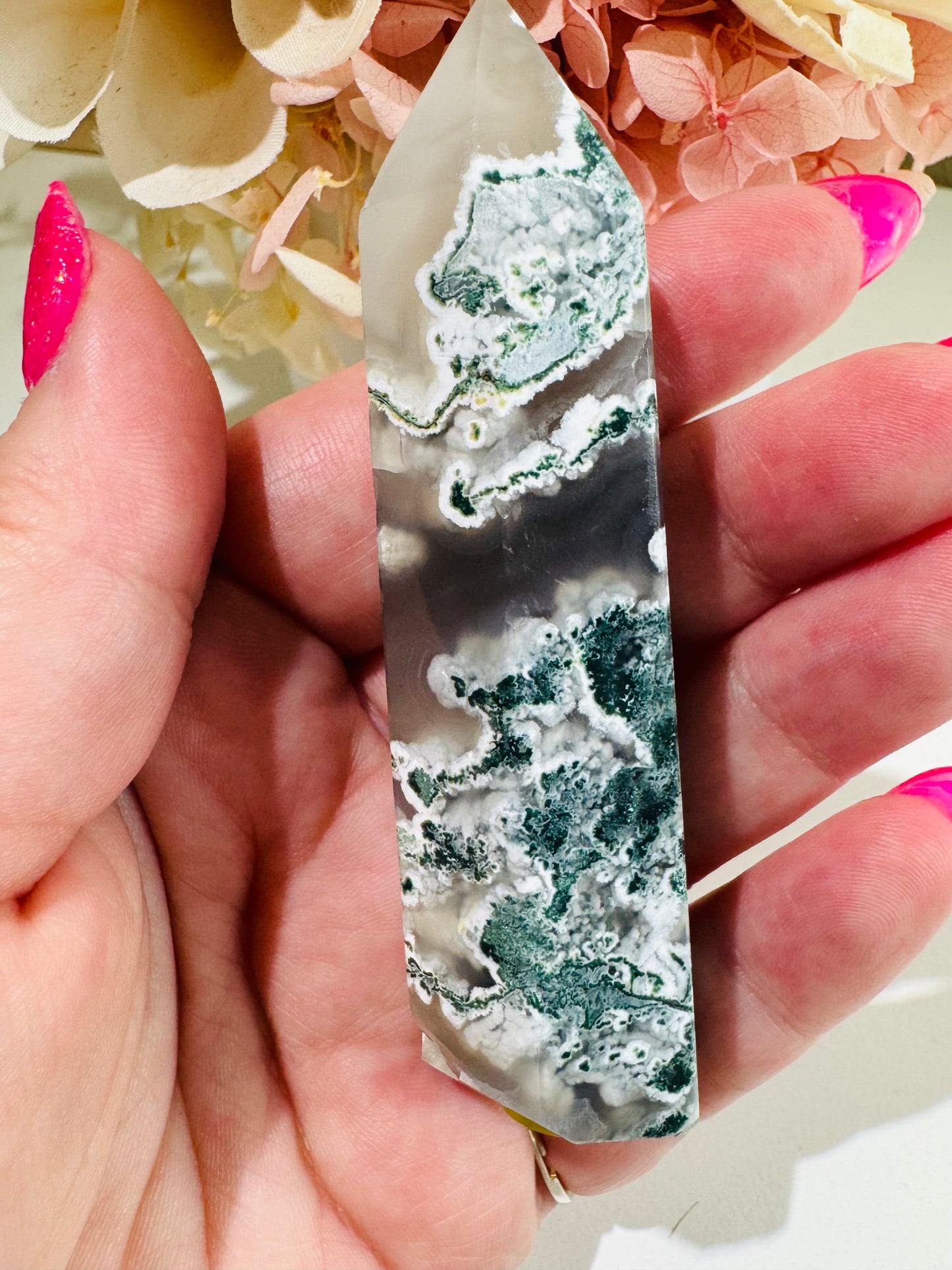 Moss Agate Tower (unstable base)