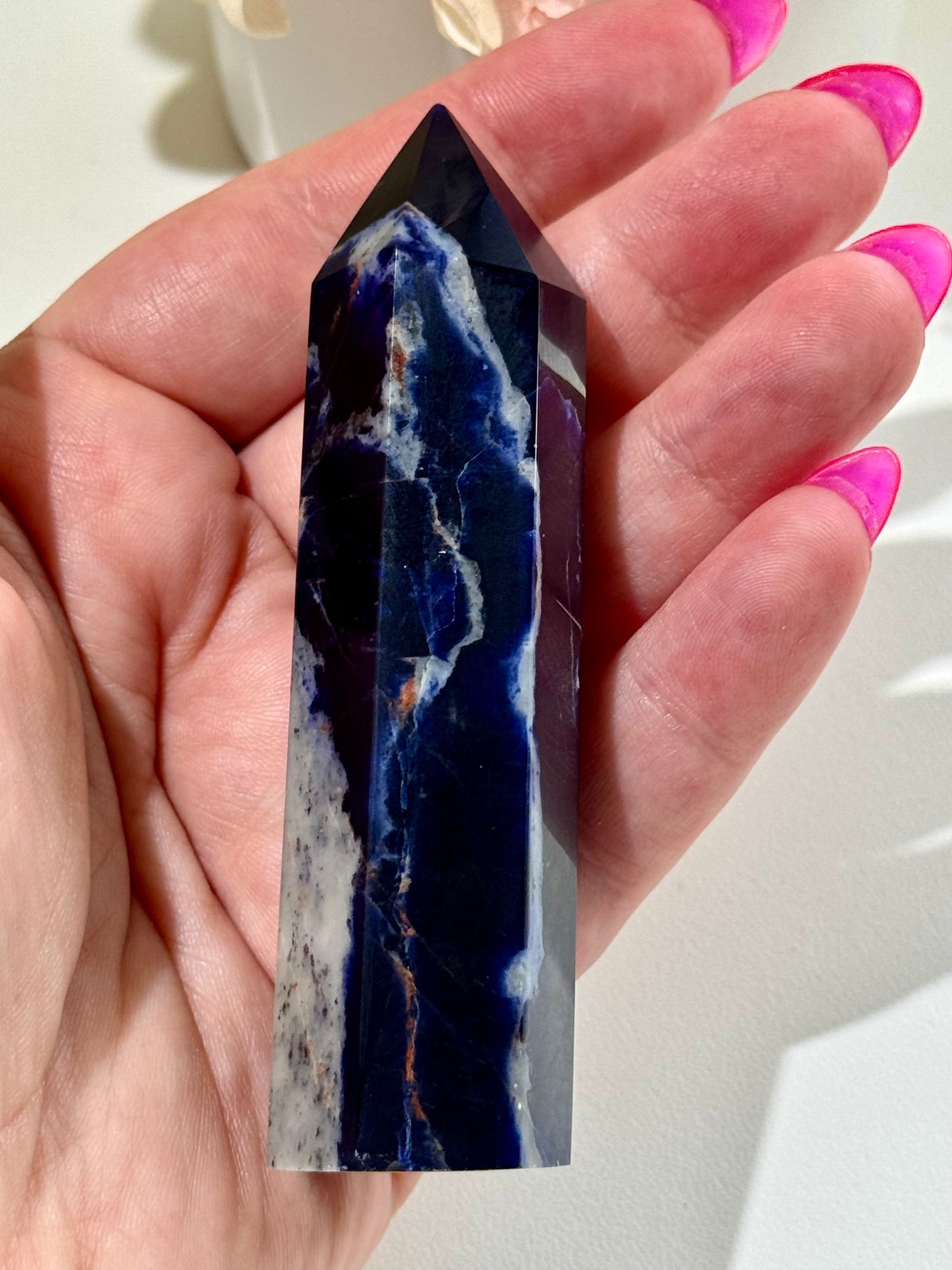 Sodalite Tower (natural fault & lean) - A