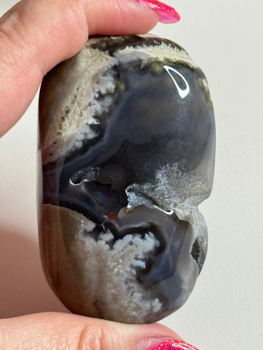 Volcano Agate Palm-stone - Low grade