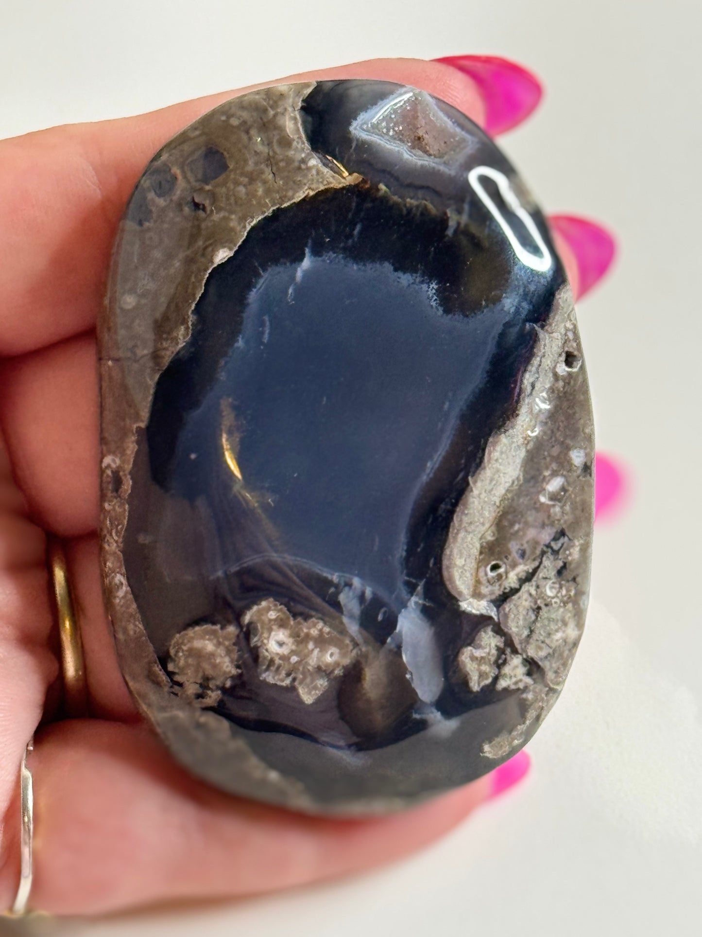 Volcano Agate Palm-stone - Low grade