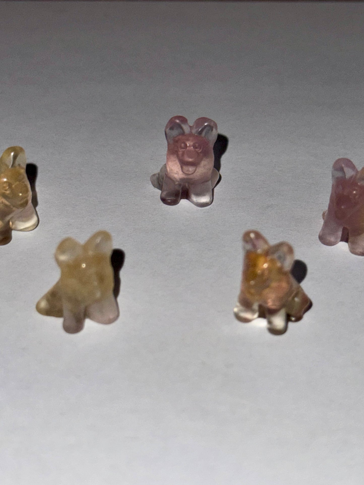 Mini Fluorite Dog #1