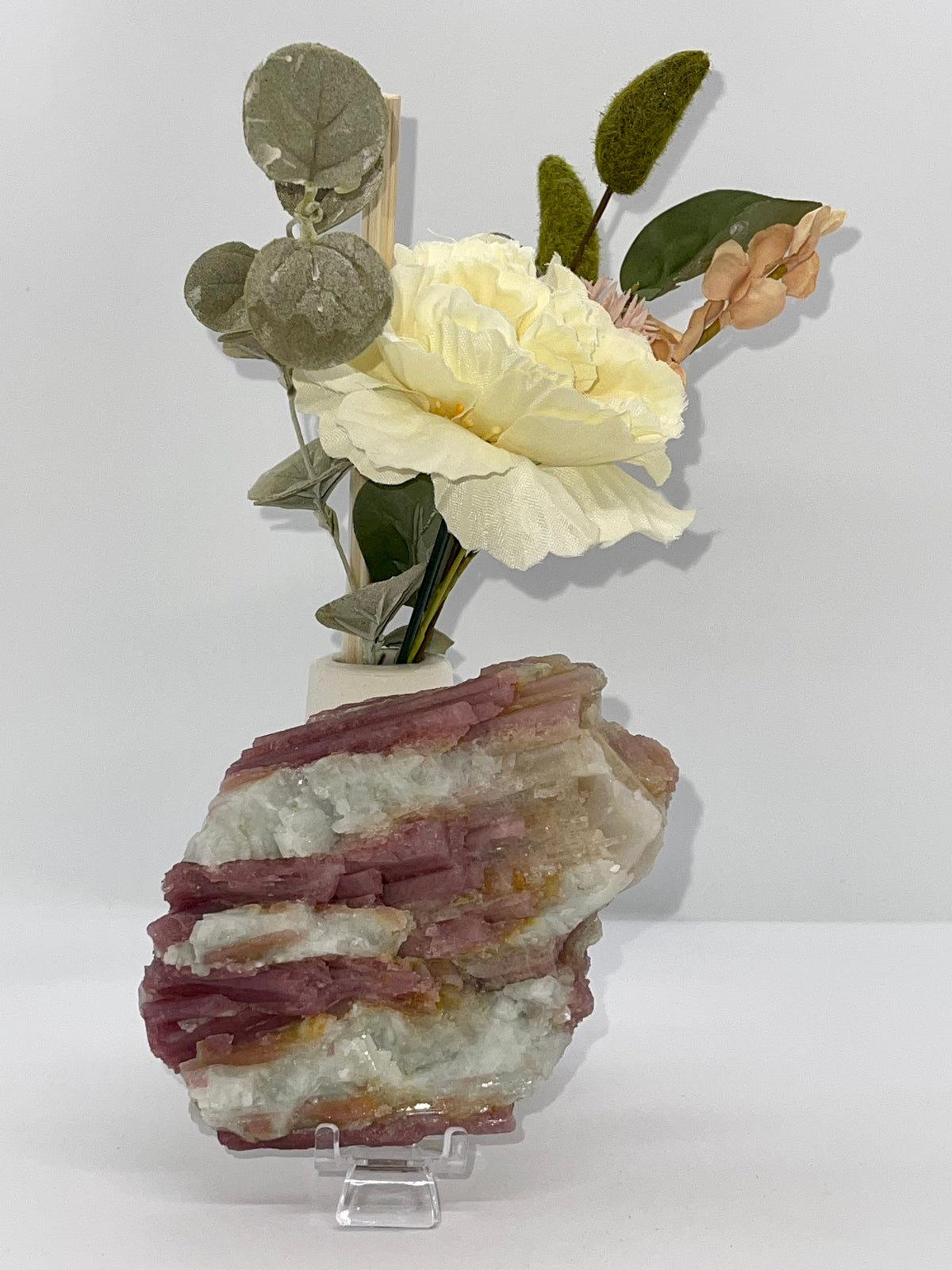 Pink Tourmaline in Matrix Rough
