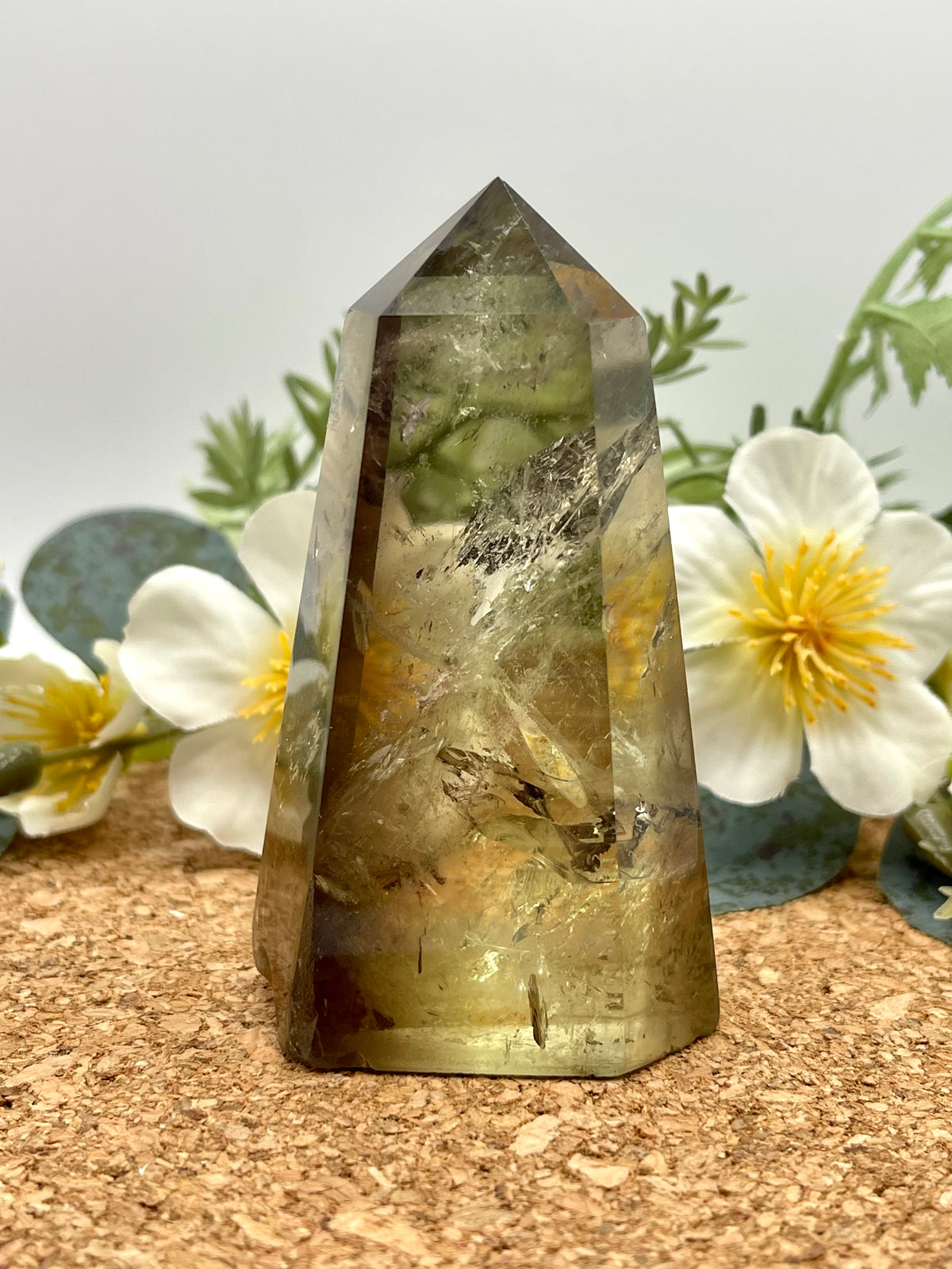 Smokey Citrine Tower