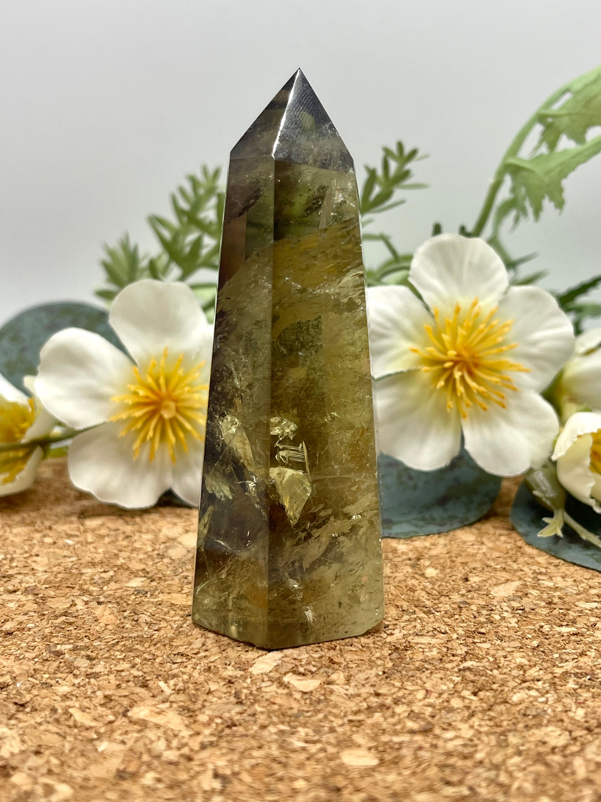 Smokey Citrine Tower